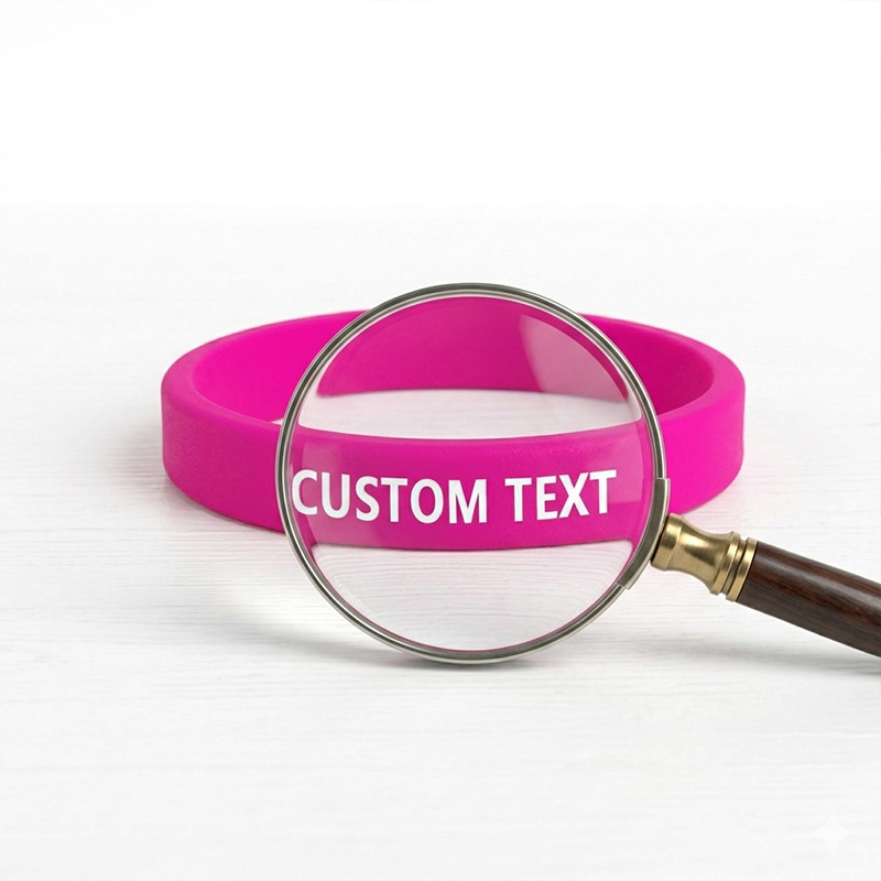 200pc Custom Silicone Wristbands, Thirteen Colors